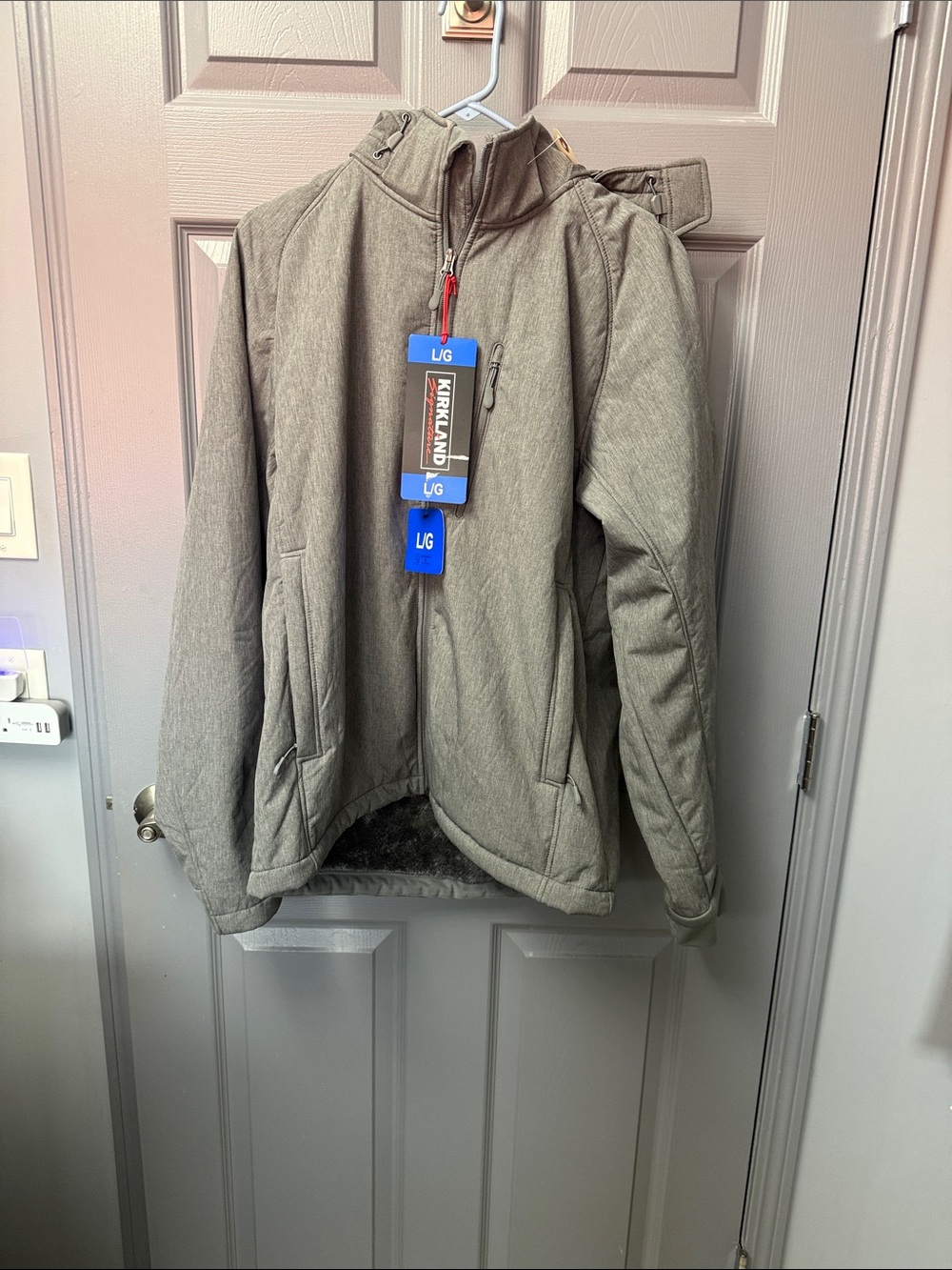 Kirkland Signature Grey Women's Lined Jacket